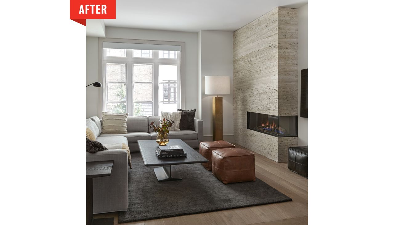 How a family transformed their dated Woodbridge townhouse into a moody delight