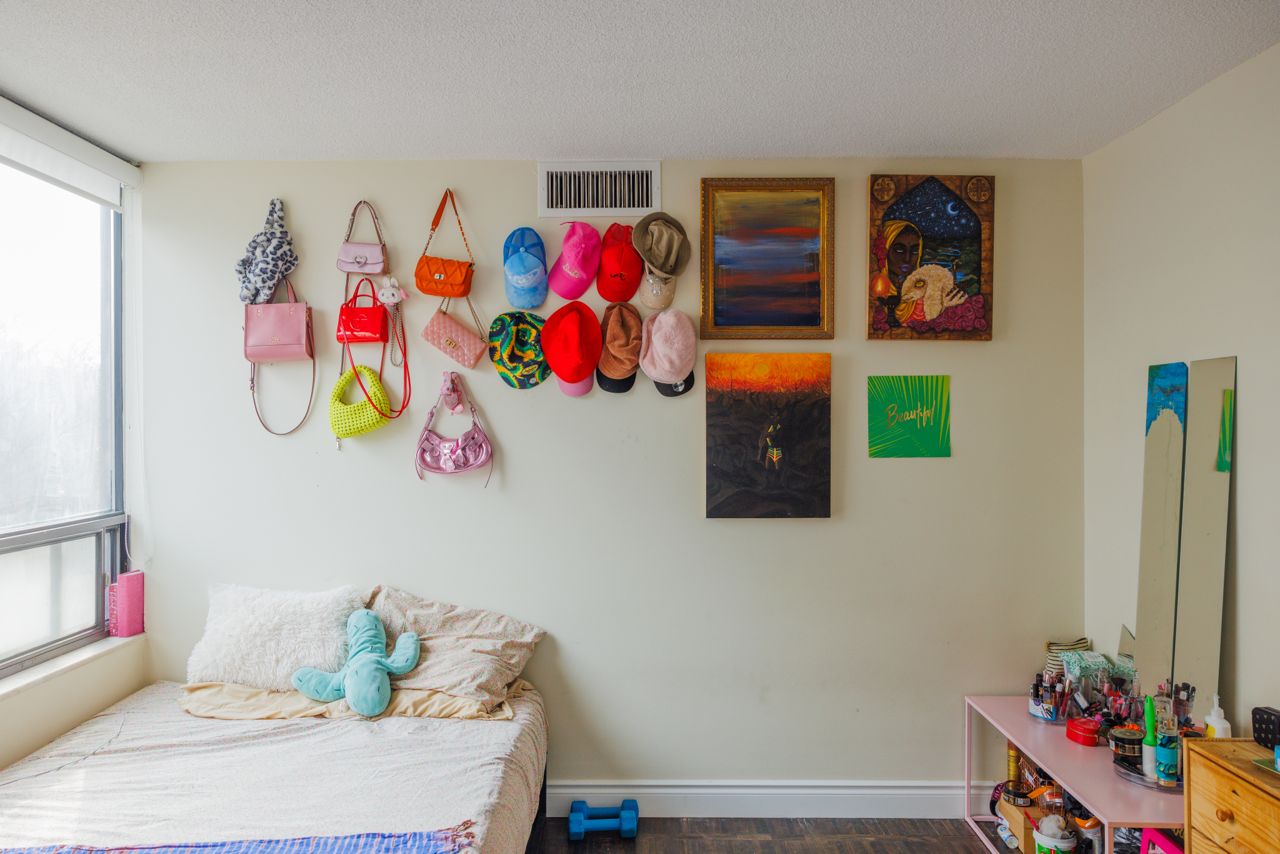 This painter and restaurant host makes $56,000 a year. How does she spend it?