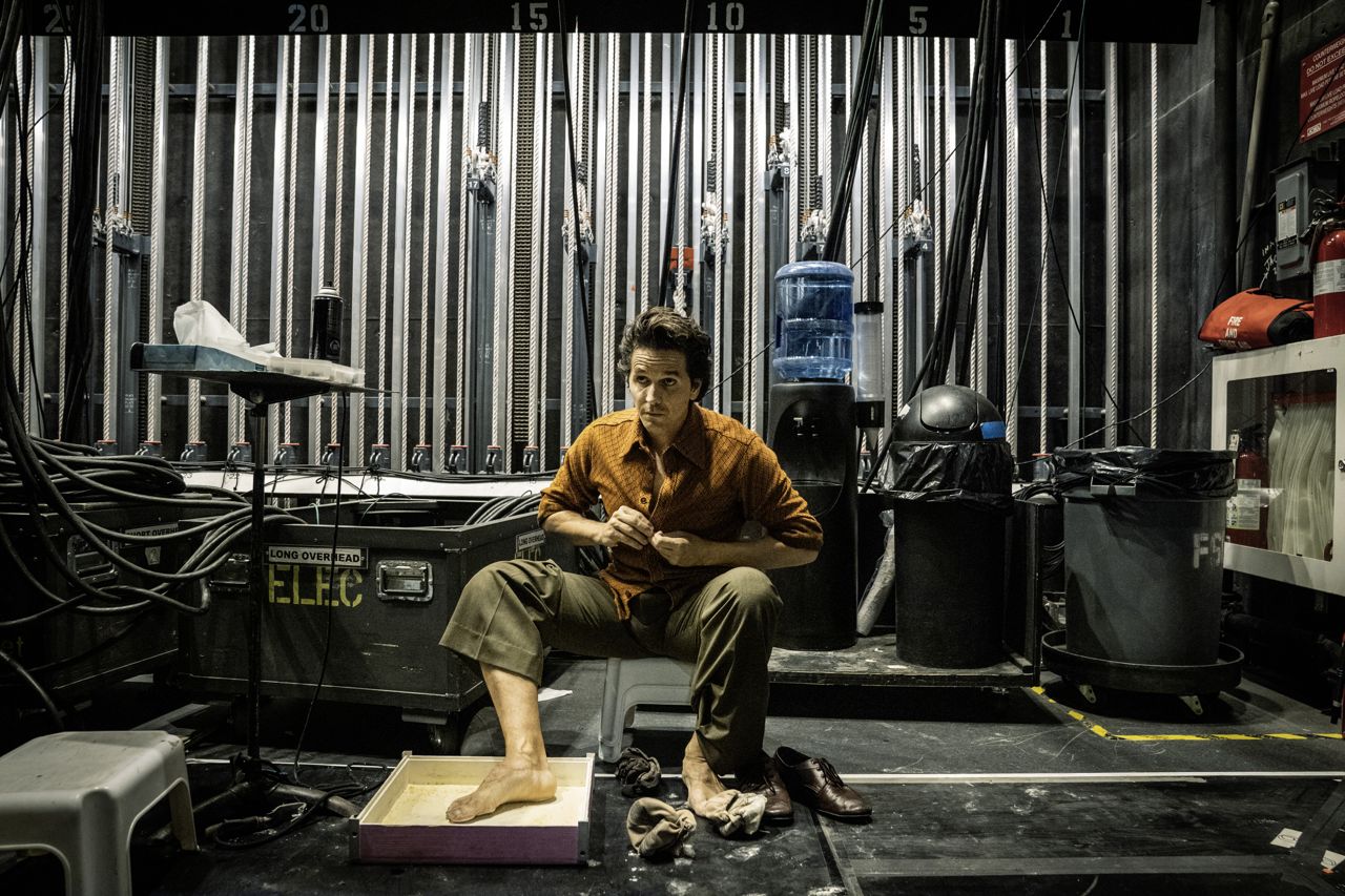 Cote backstage at Grand Mirage