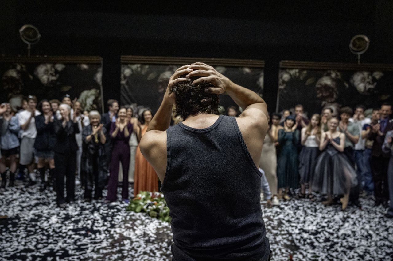 Cote with National Ballet of Canada artists