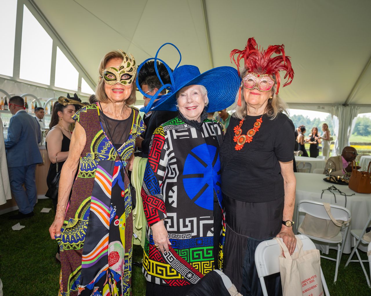 The best-dressed guests at art patron Bruce Bailey's masquerade Canadian Fête Champêtre fundraiser