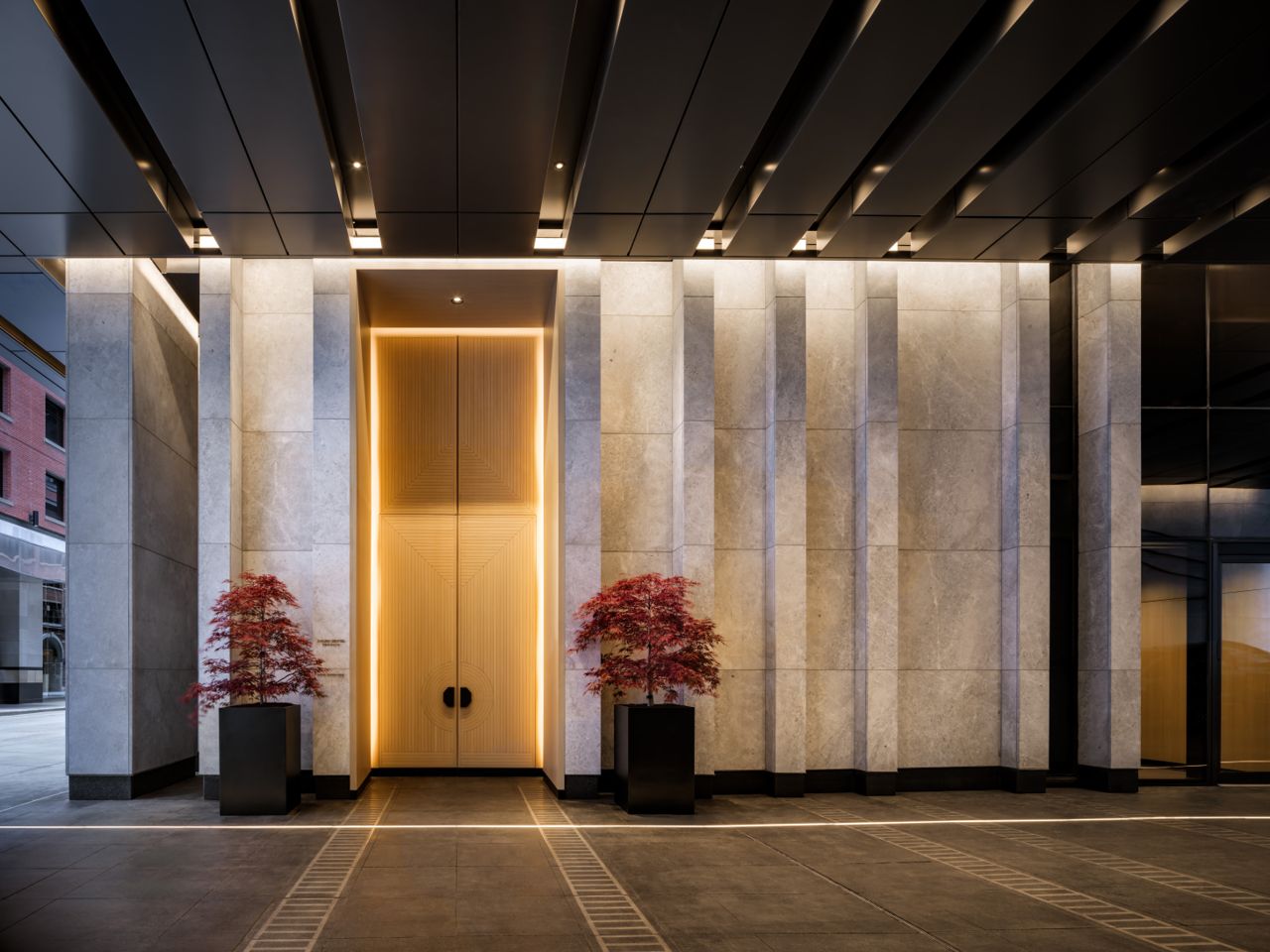 The Nobu Hotel Toronto entrance