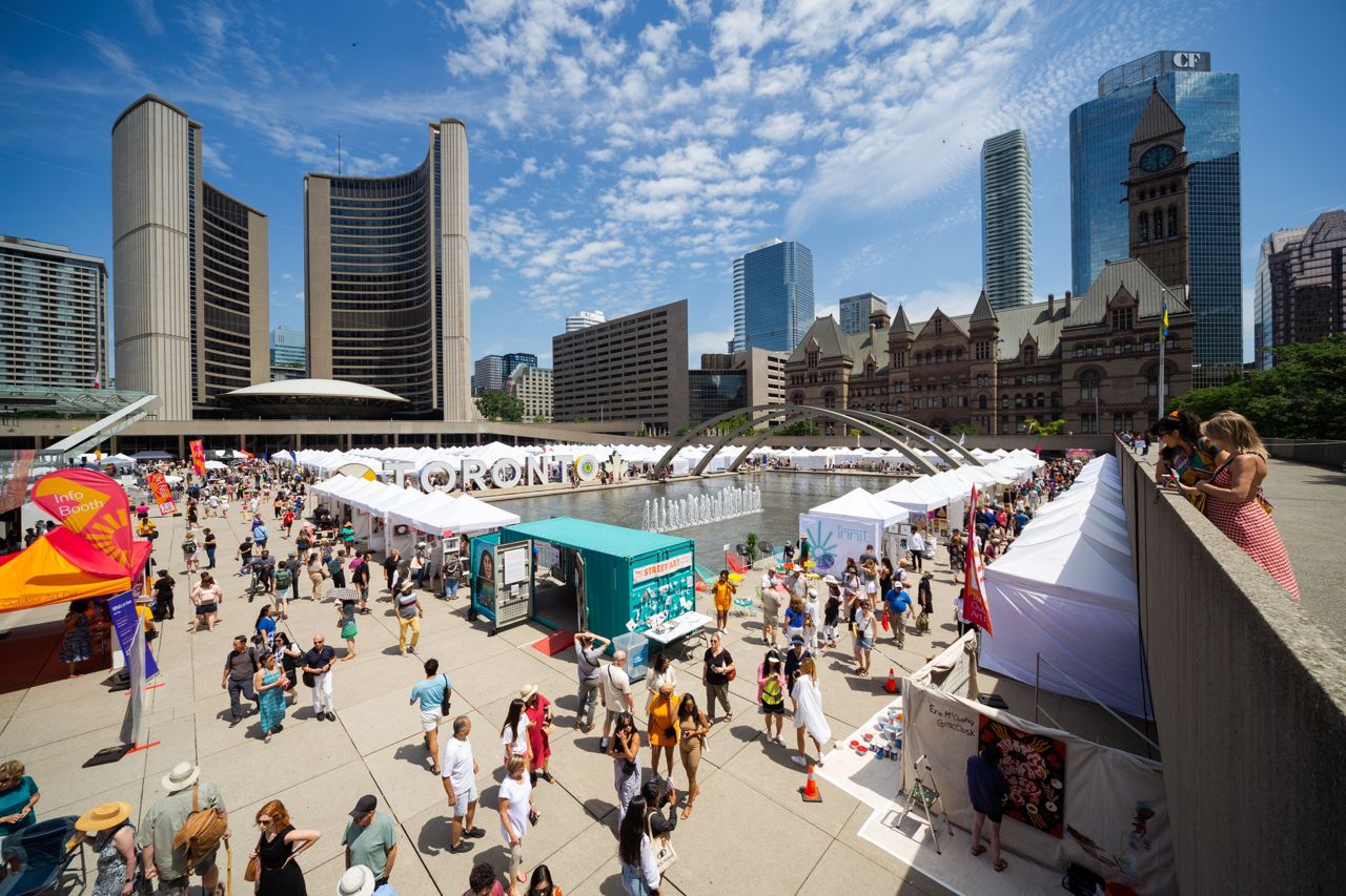 Celebrate Canadian artists at the 2025 Toronto Outdoor Art Fair