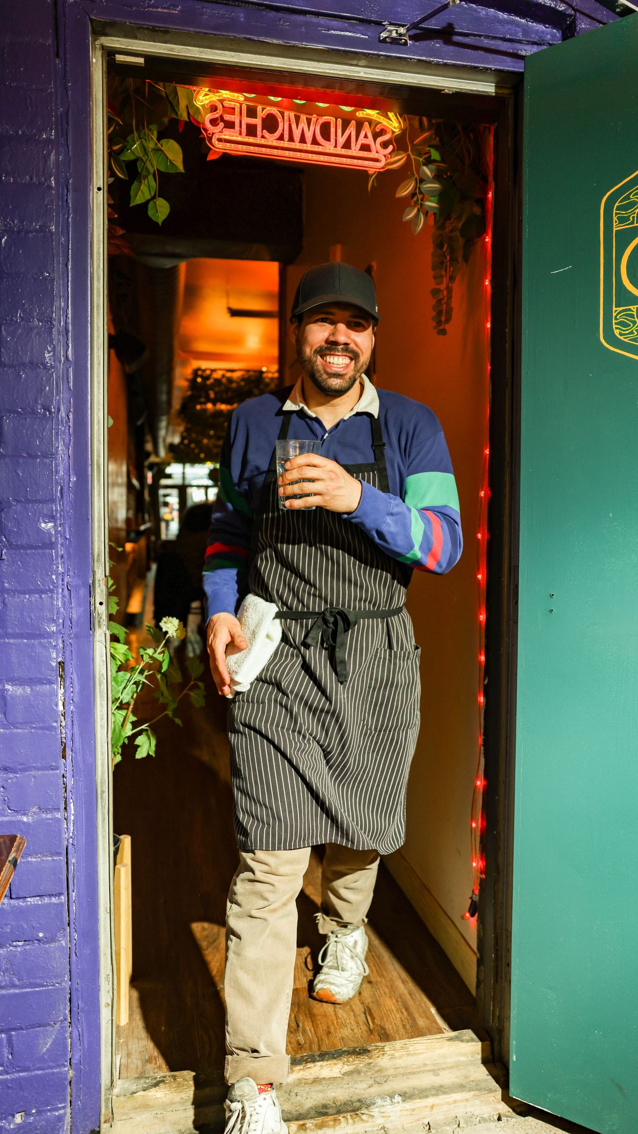 Rolando Argueta, the chef and owner of Coire, a sandwich shop that's also a monthly supper club