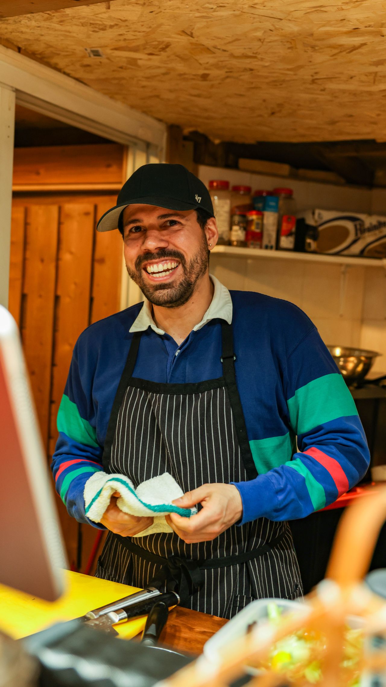 Rolando Argueta, chef and owner of Coire, a sandwich shop and supper club