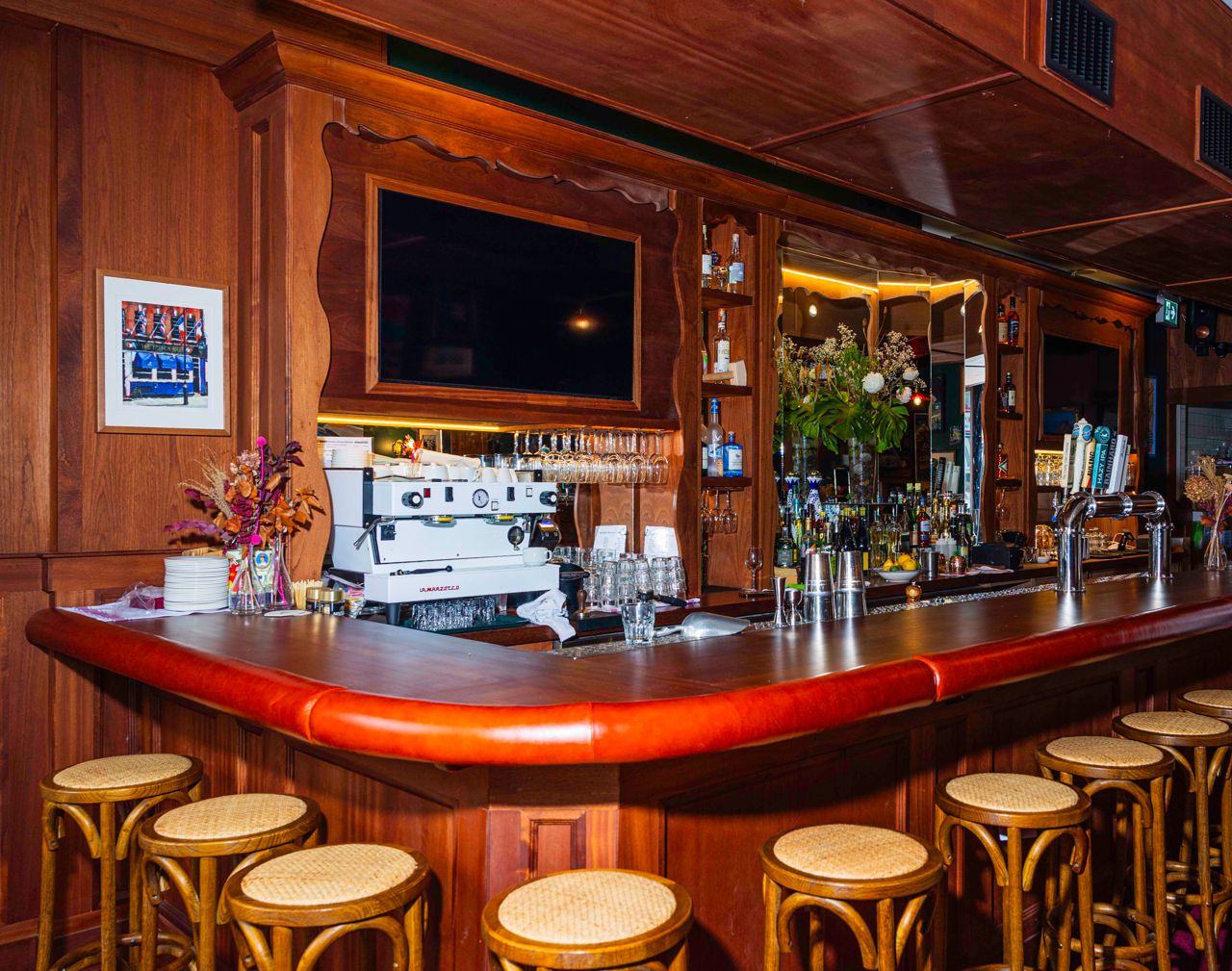 The bar at Danny's Next Door in Toronto
