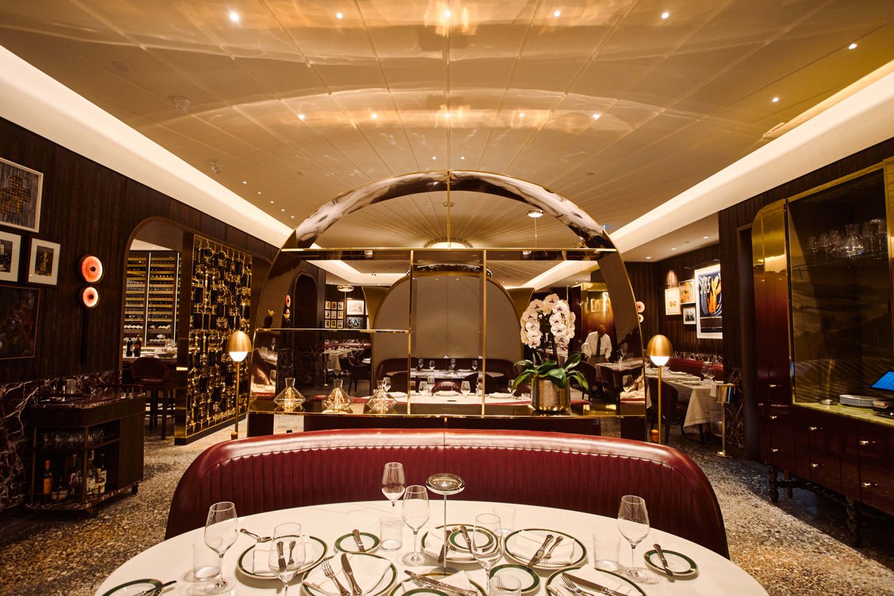 The dining room at Sammarco, an Italian steakhouse in Toronto's St. Lawrence neighbourhood