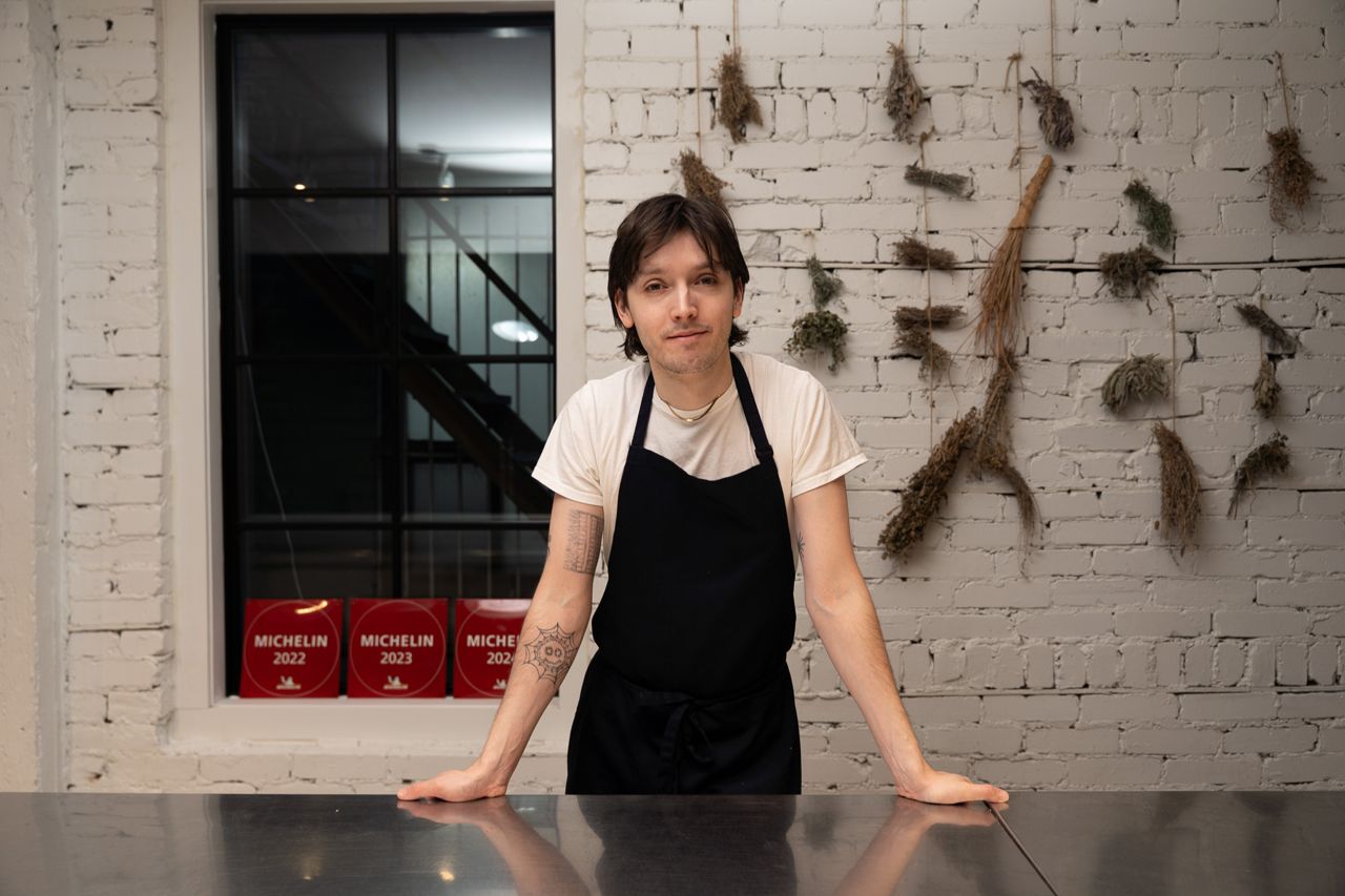 Ten Restaurant's chef and owner Julian Bentivegna