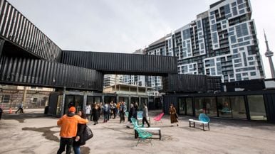 Condo folk are furious about the noise coming from Stackt market