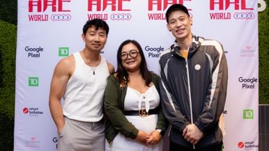 Simu Liu, Jeremy Lin and others were in town this weekend for a celebrity basketball bash
