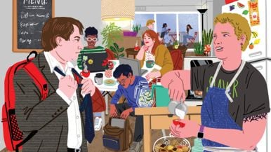 Dear Urban Diplomat: My roommate is turning our apartment into a co-working space
