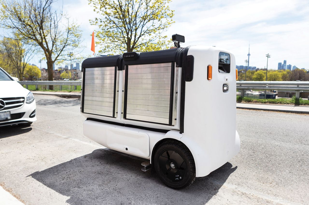 Self-driving delivery bots are hitting the streets of Toronto
