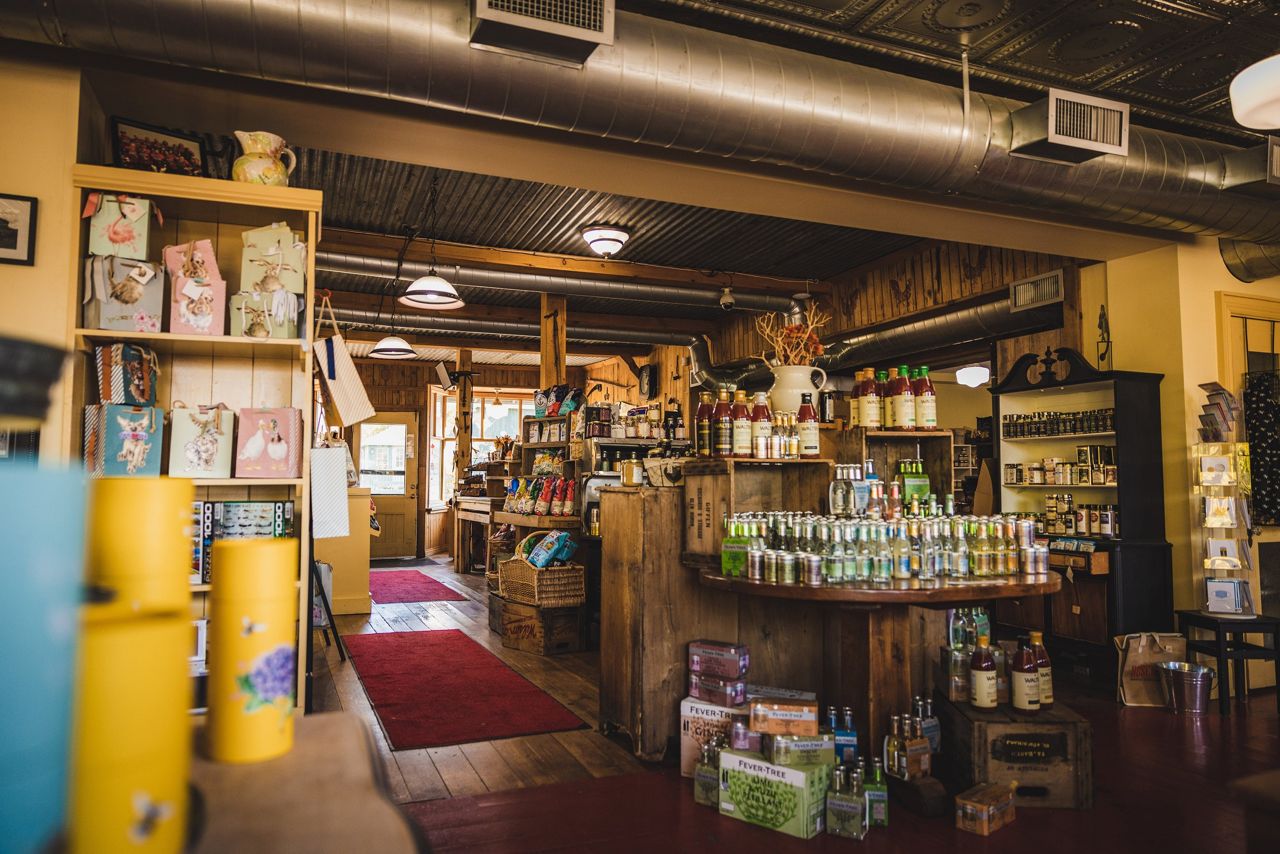 An interior shot of Rosemont General Store in Dufferin County, Ontario