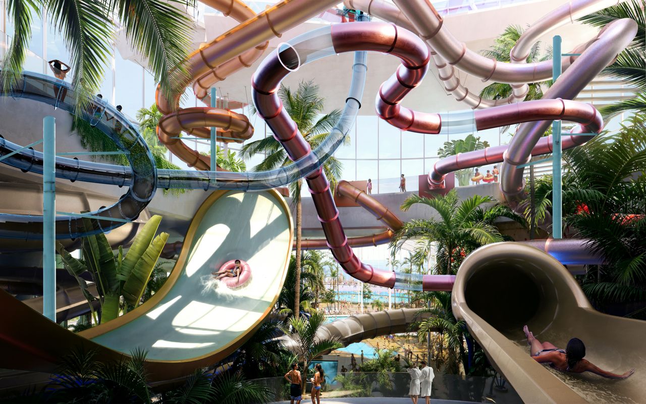 Therme's new spa at Ontario Place will bring 20 water slides, 10 pools and even more controversy