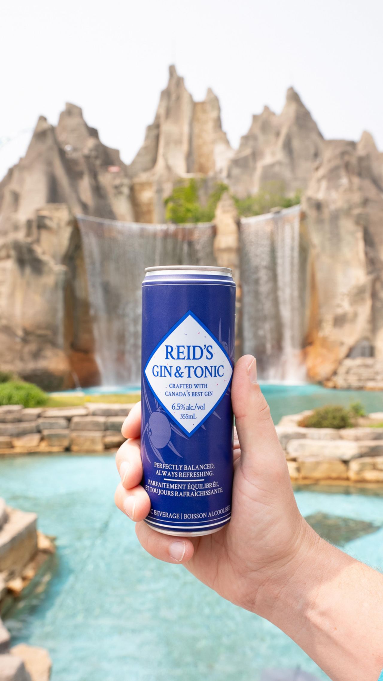 A canned gin and tonic from Reid's Distillery in Toronto