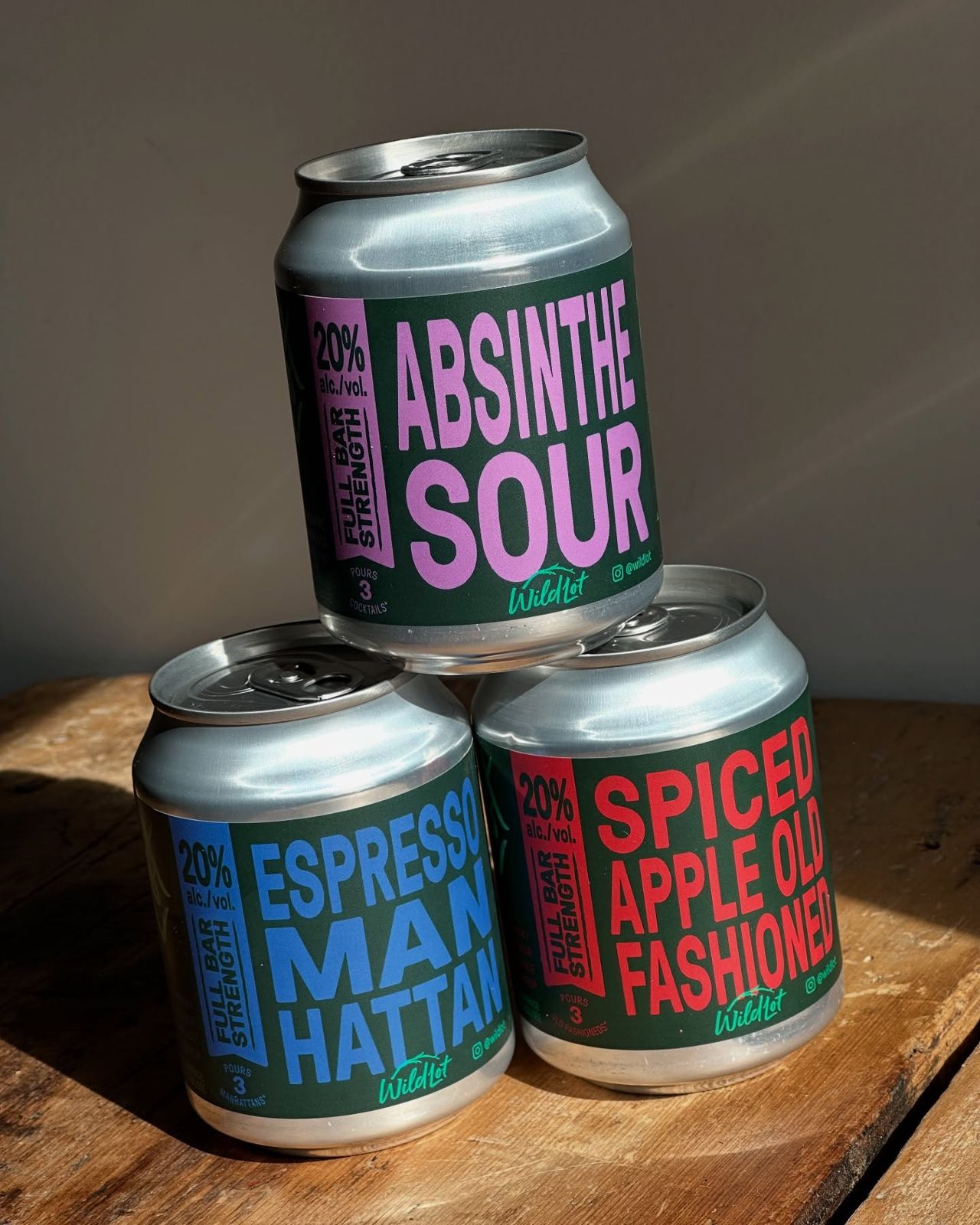 Wild Lot's canned cocktails