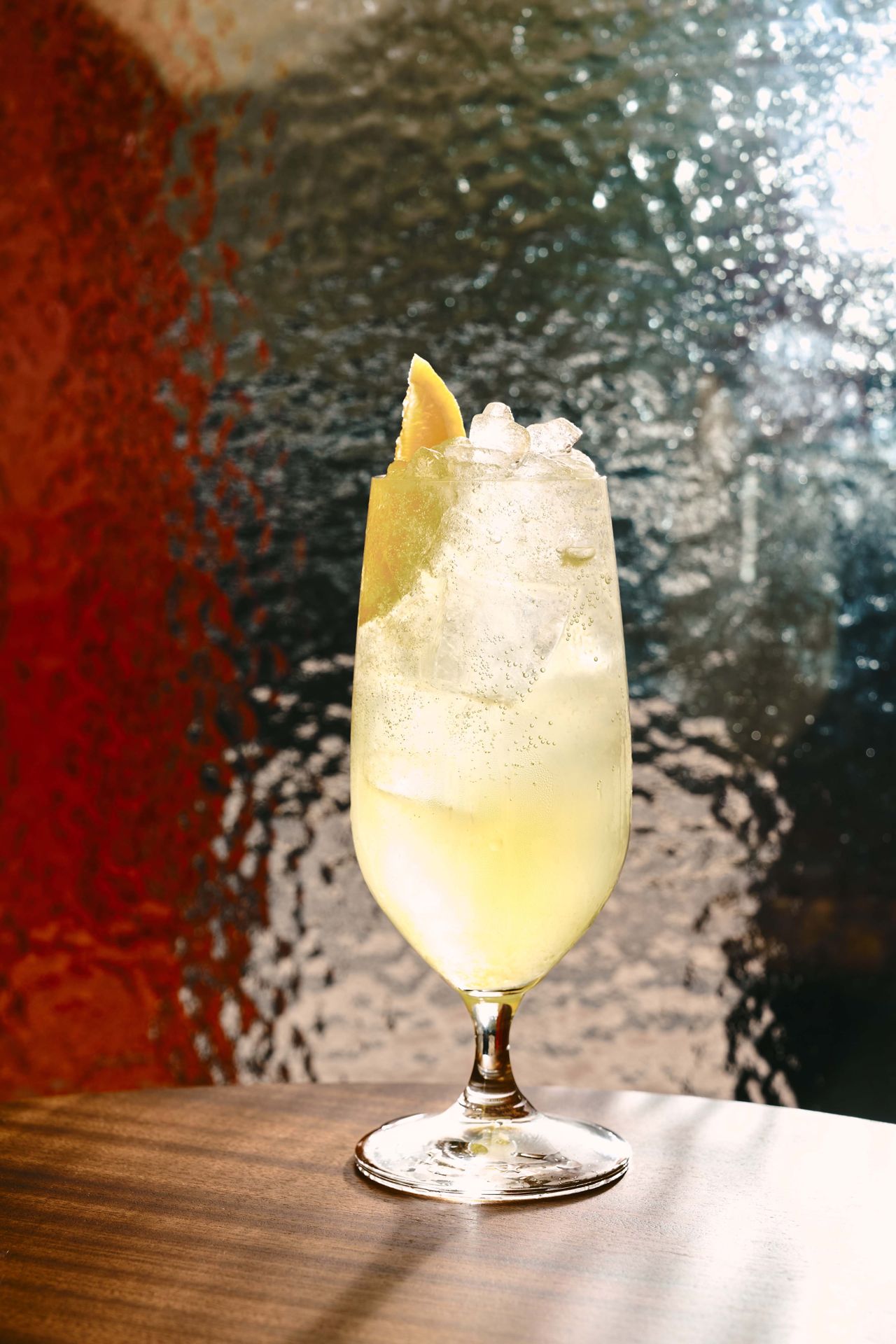 The Levi Collins, a take on the Tom Collins at NL Ginzburg, an Italian restaurant in Toronto