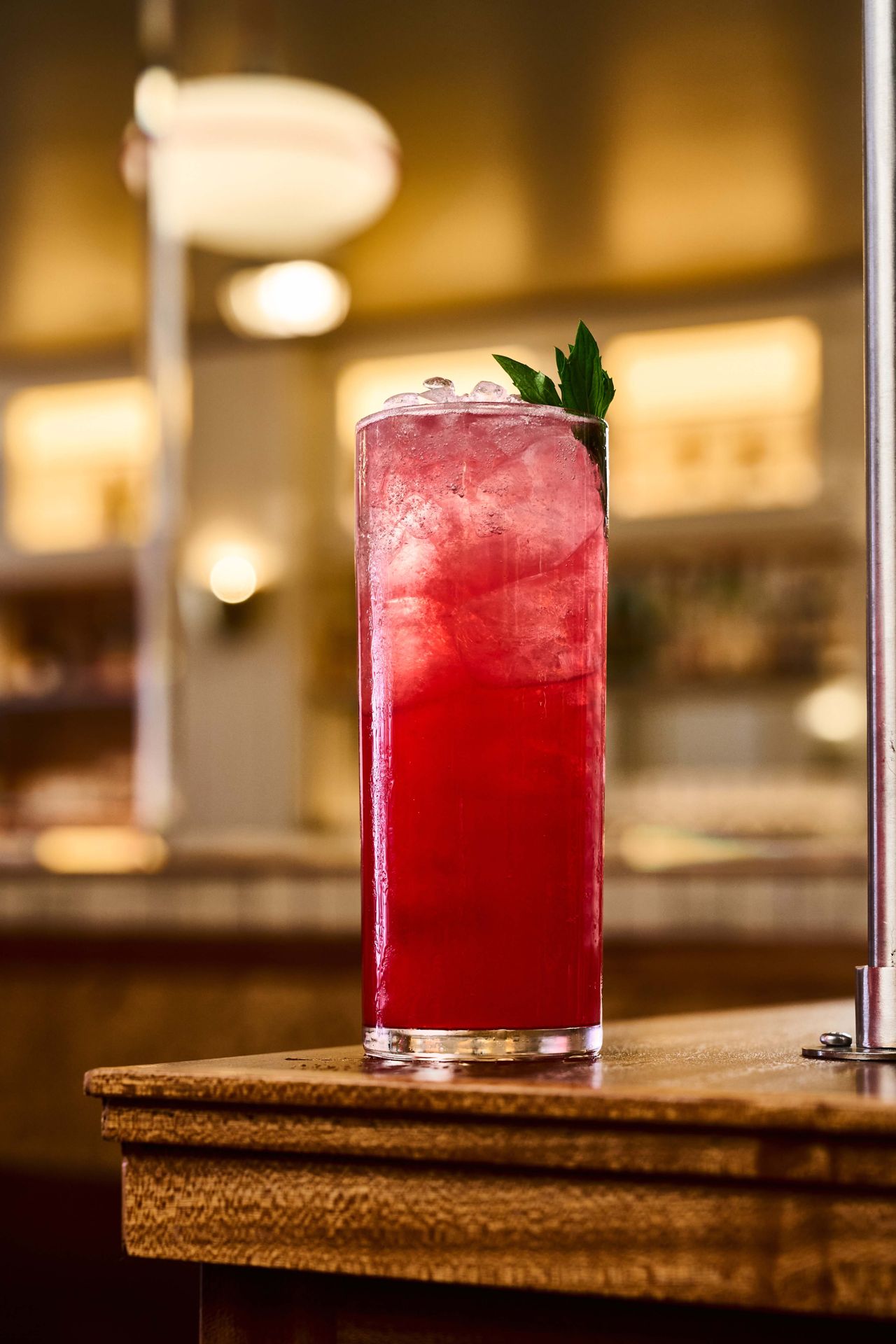 The Rosso Fresco is a vibrant, zero-proof take on the Americano