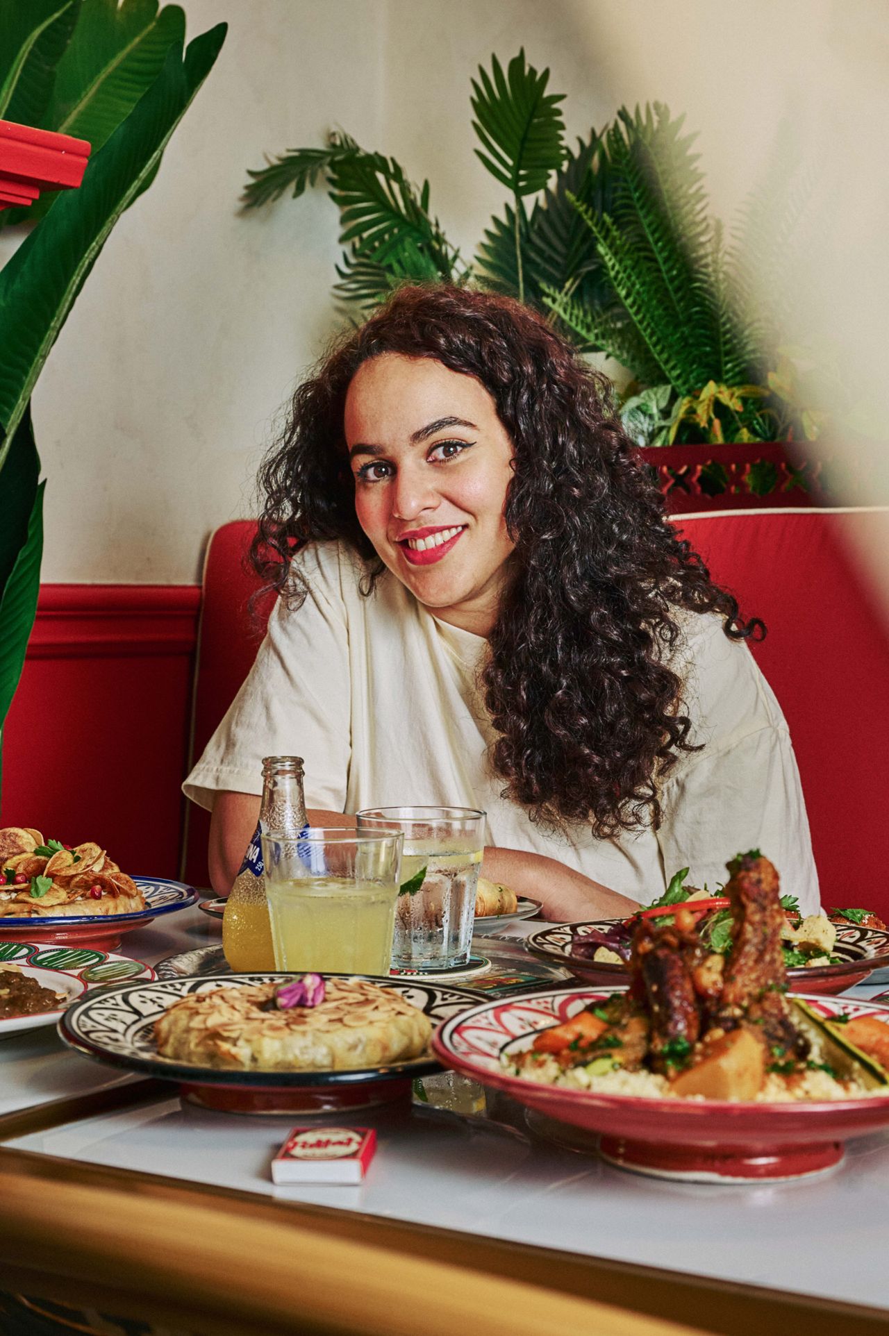 The chef and owner of Rayah, Wafa El Rhazi