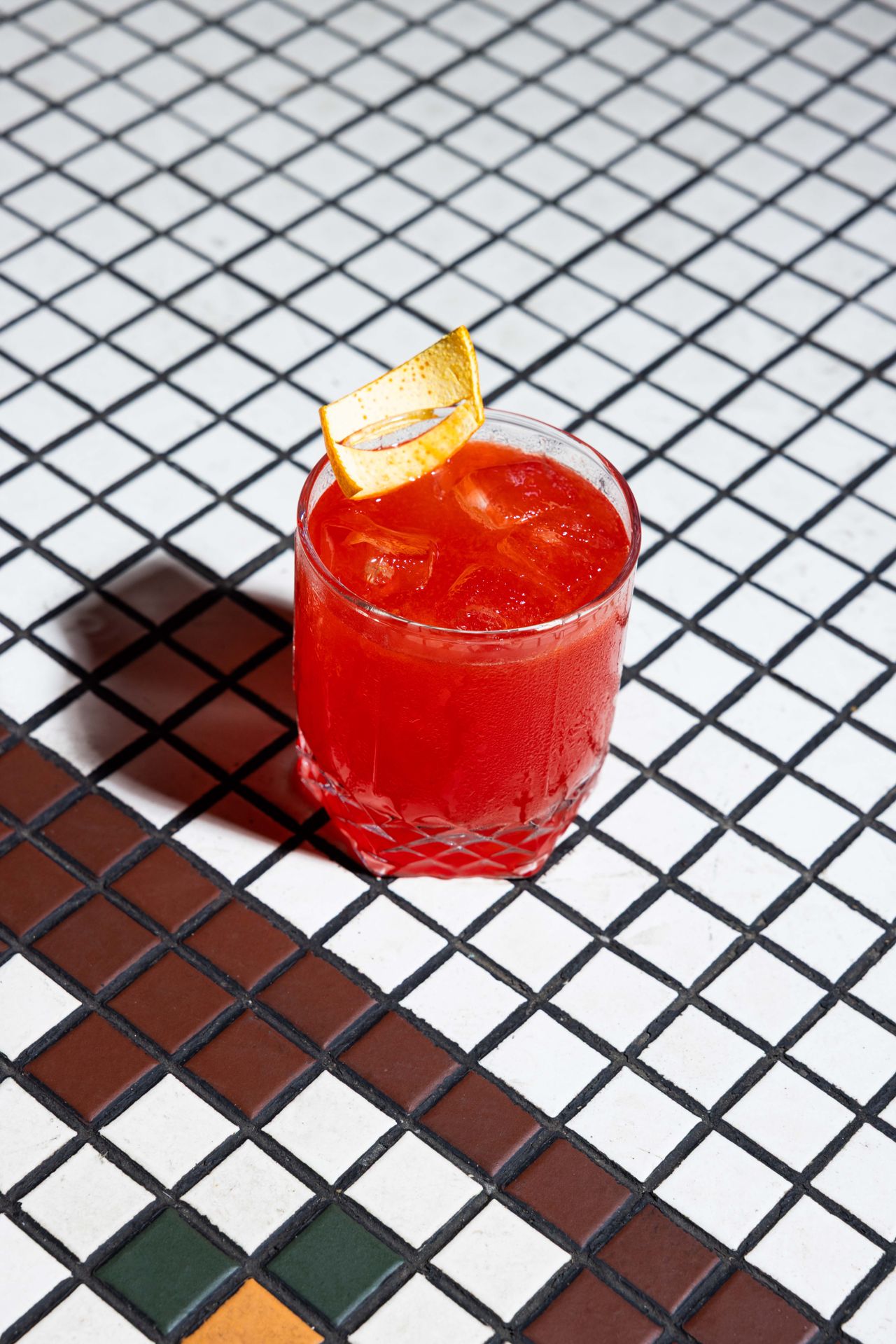 The Negroni Sour swaps out the usual bitter bite for something juicier: Select Aperitivo, gin and vermouth bianco meet orange and lemon juices for a smoother, citrus-charged spin on the original