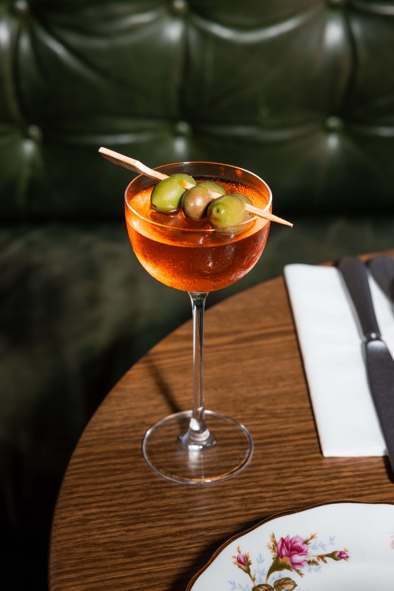 Aperol and sake make an unlikely duo in the Mikan, a bittersweet sipper sharpened with grapefruit and lime