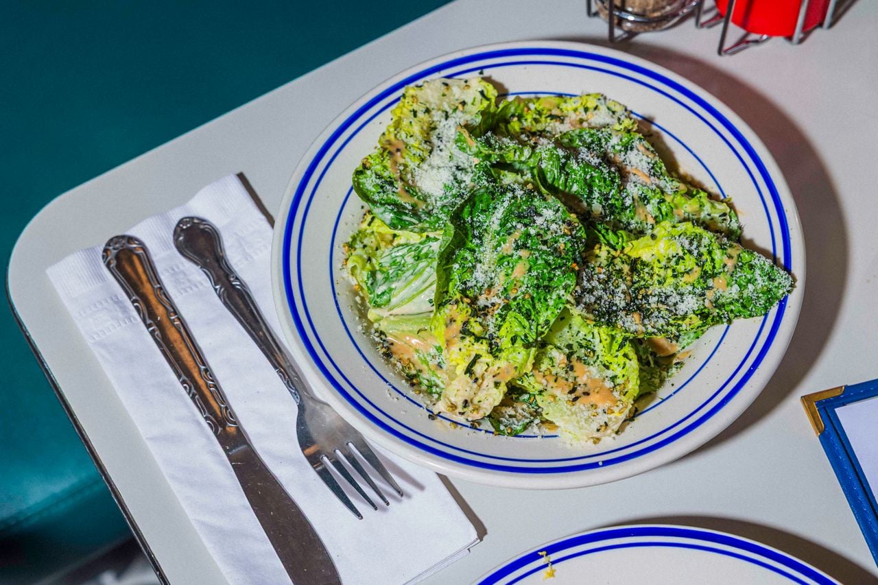 A twist on a caesar salad