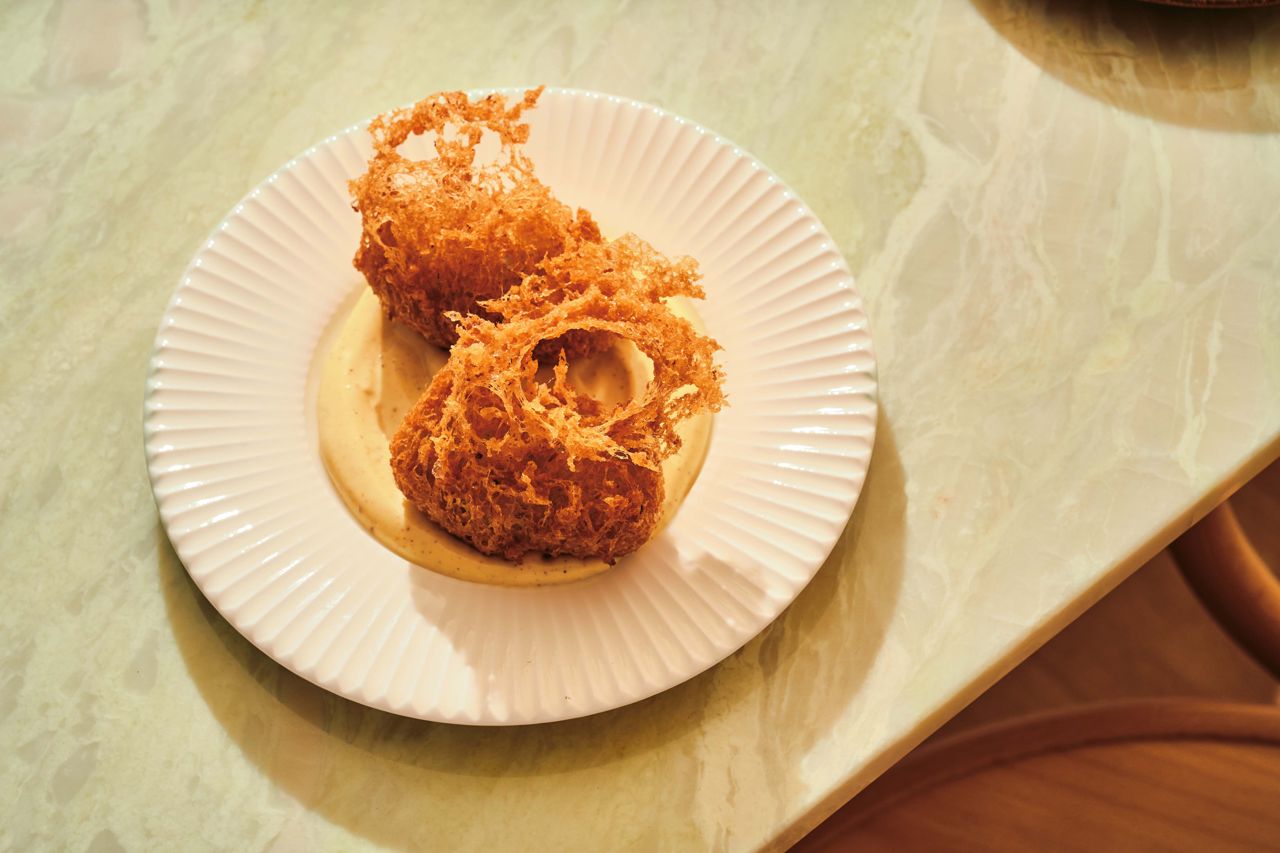 Salt cod fritters