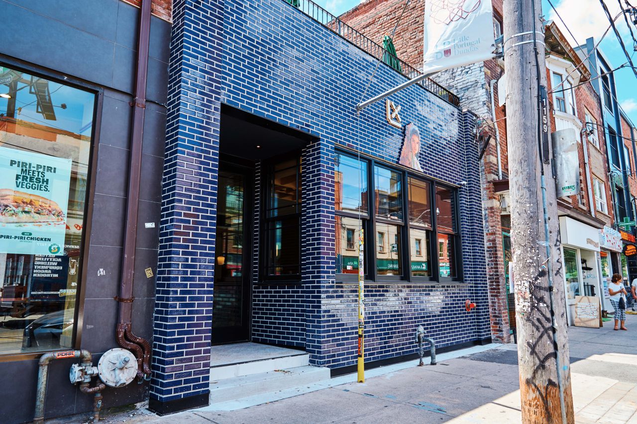 The exterior of Taberna LX in Toronto
