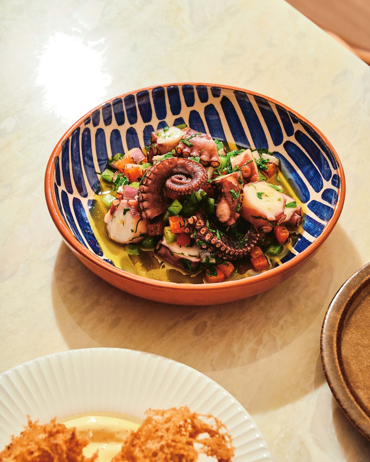 Octopus salad