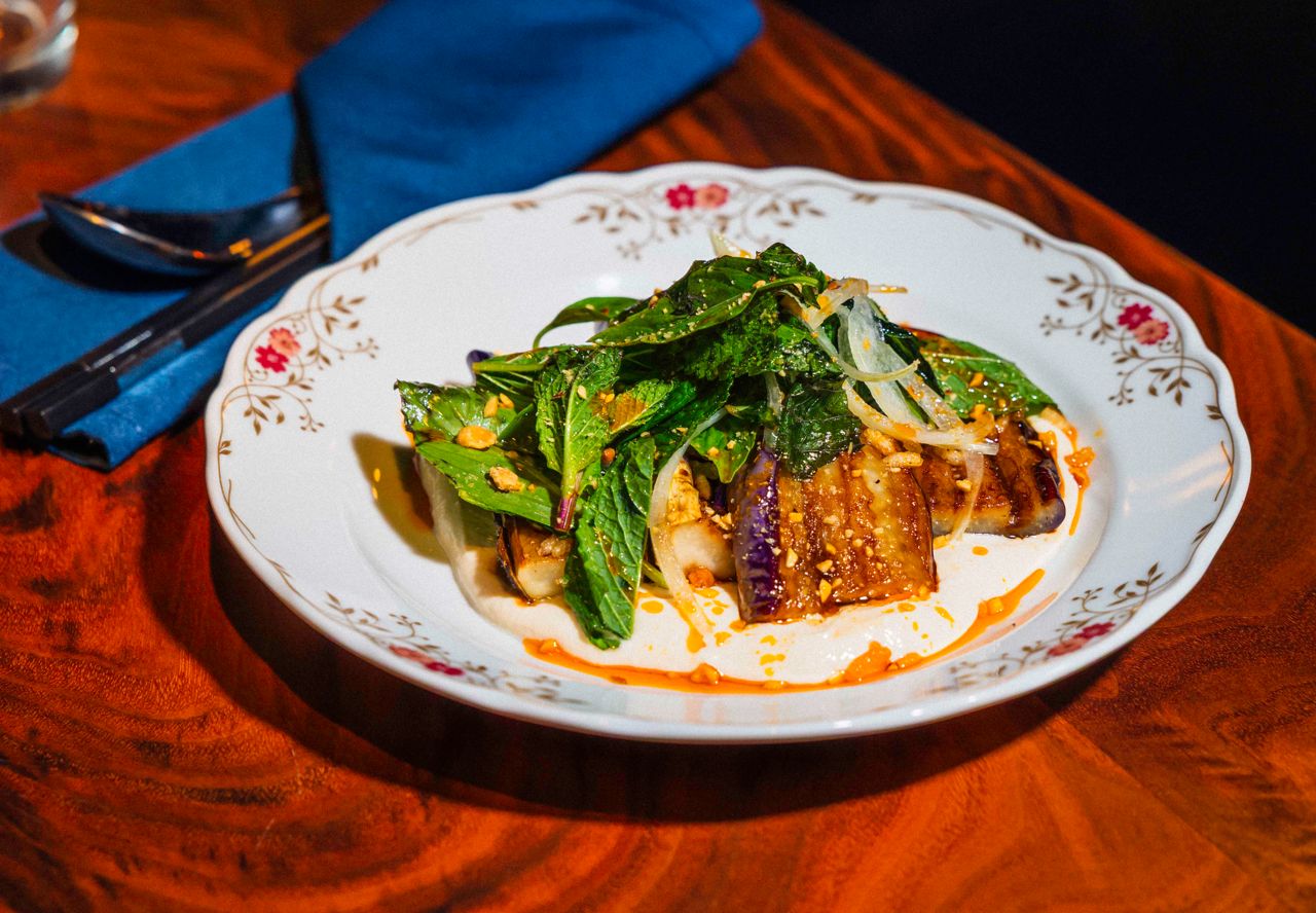 Caramelized Japanese eggplant