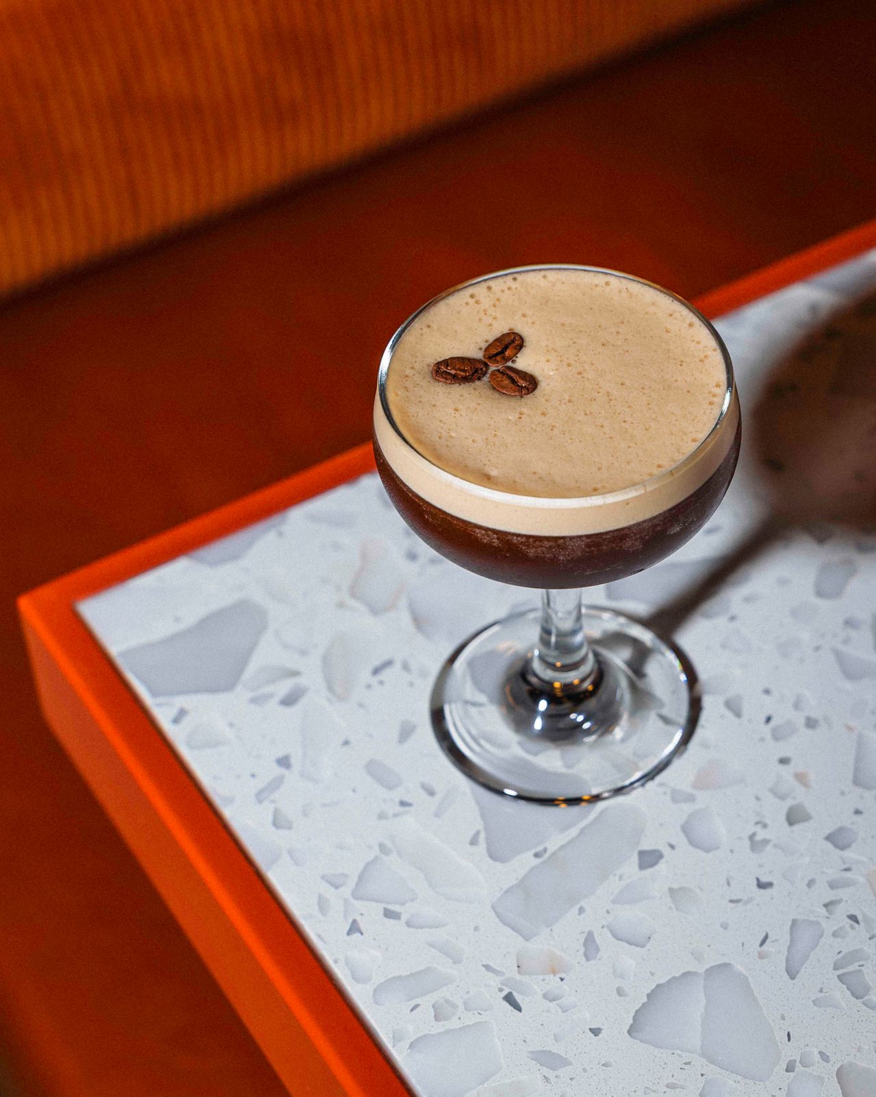 An espresso martini
