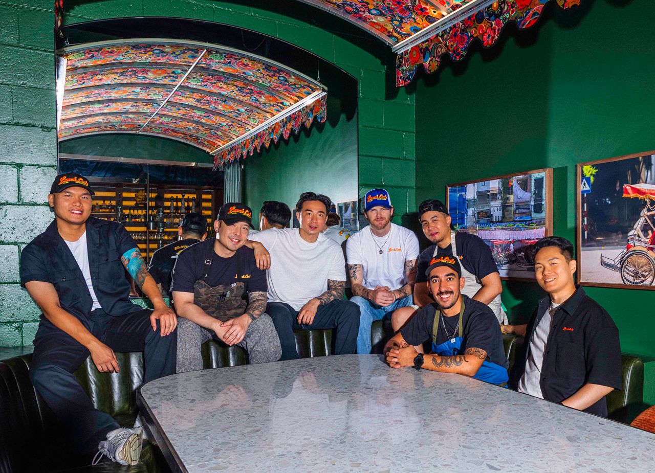 The team at Toronto's Lunch Lady restaurant