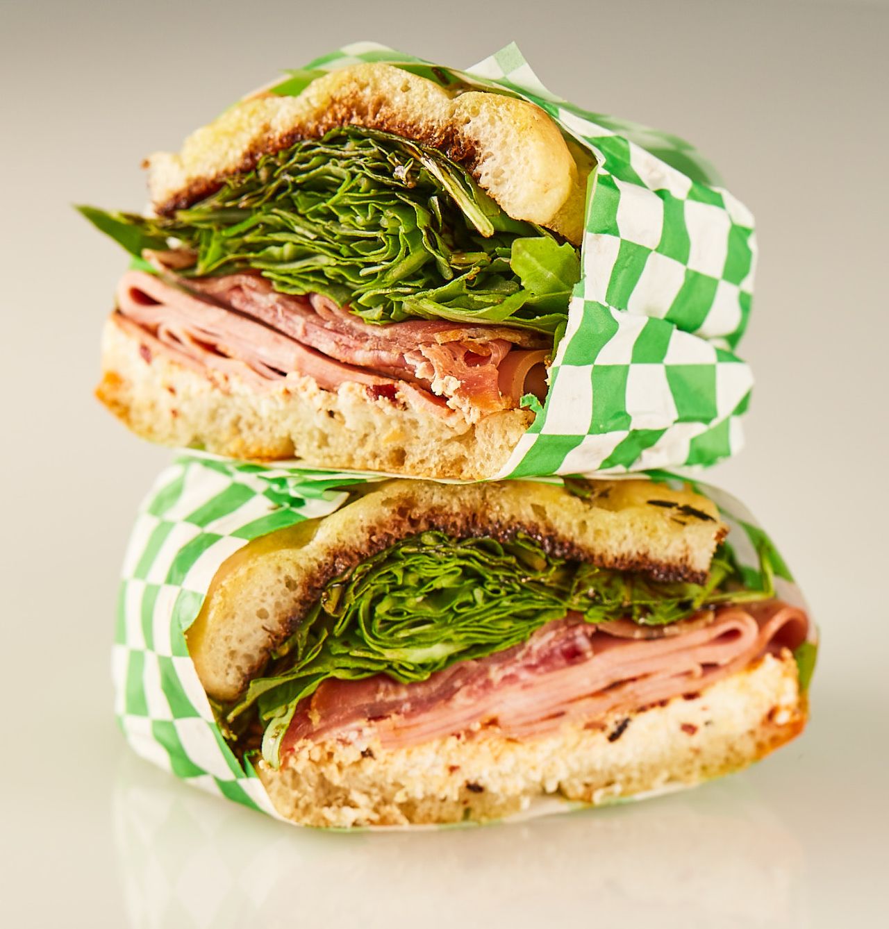 An Italian sandwich on focaccia from Uncle Pete's Bread Co. in Toronto