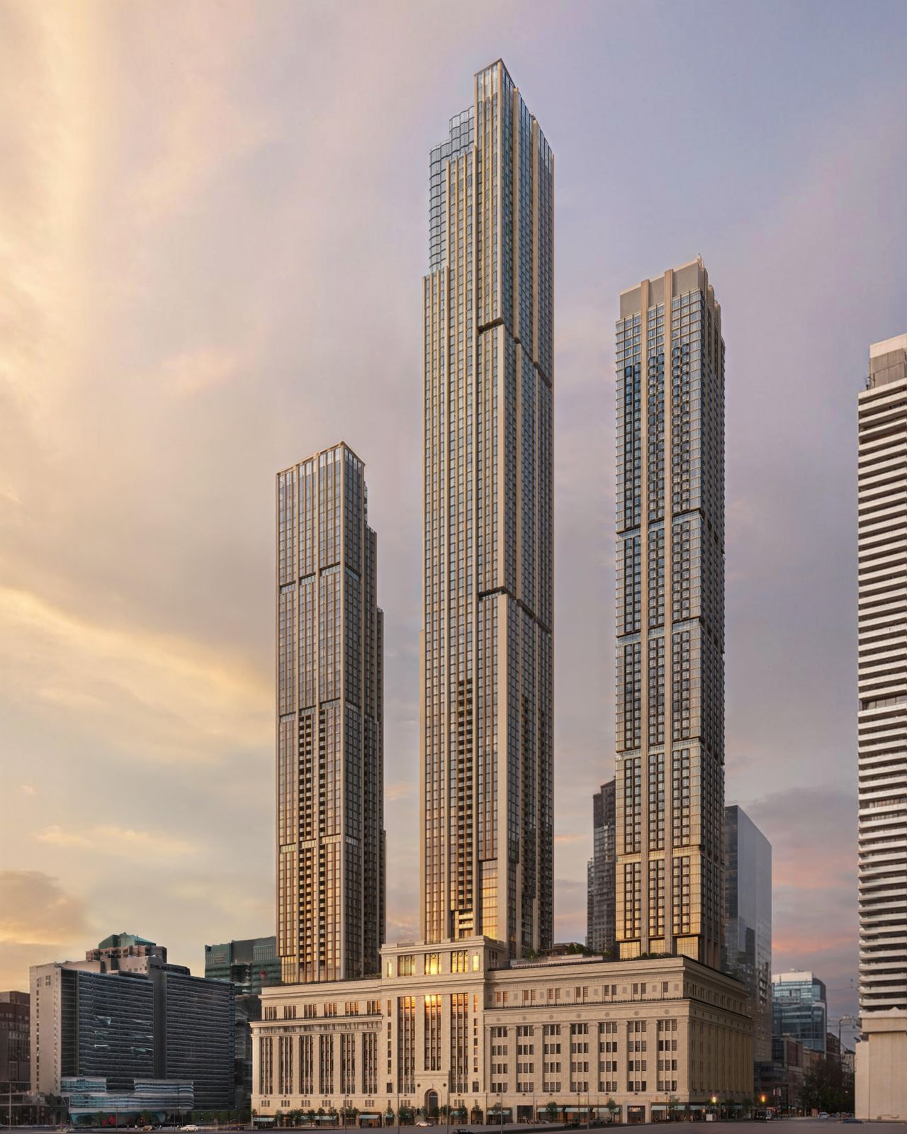 Three new jumbo towers will soon rise above College Park