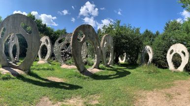 This trippy 310-acre sculpture garden is less than three hours away and totally free
