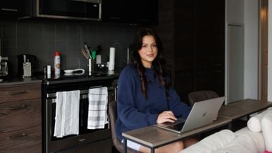 This bureaucrat turned barista makes $60,000 a year. How does she spend it?