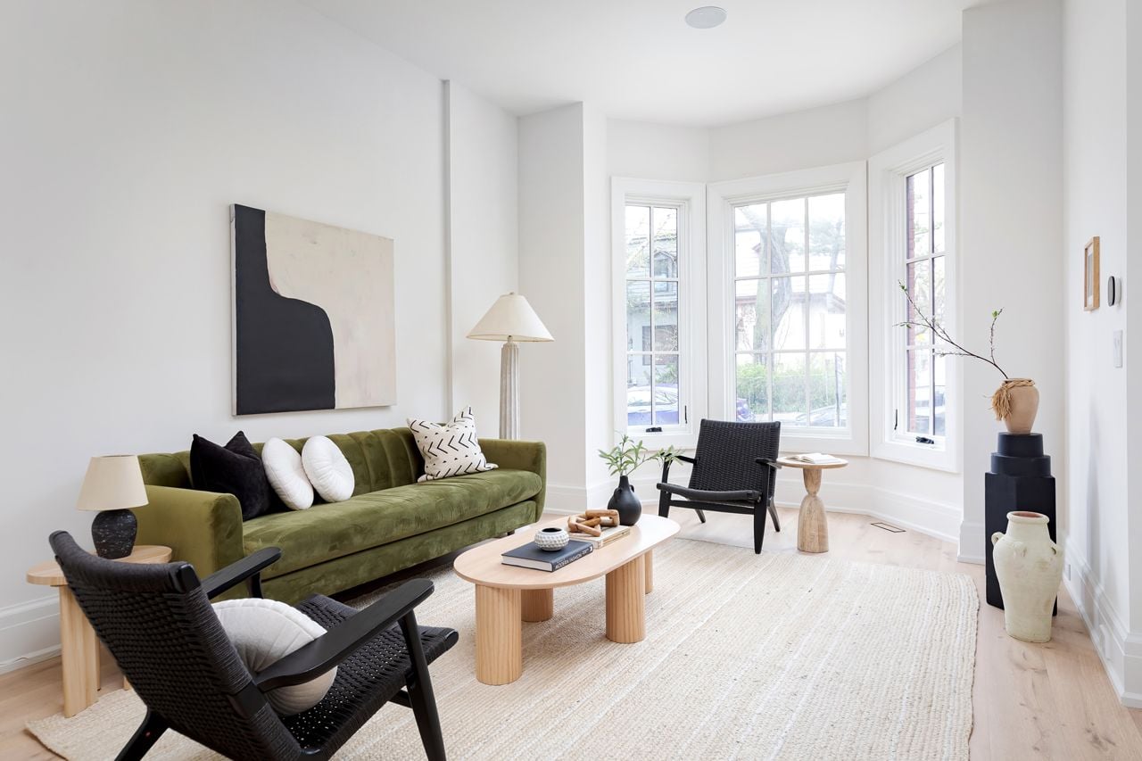 toronto-life-real-estate-bellwoods-victorian-semi-house-foxley-3 $4.4 million for a Bellwoods Victorian with an iron gate and a forest's worth of oak