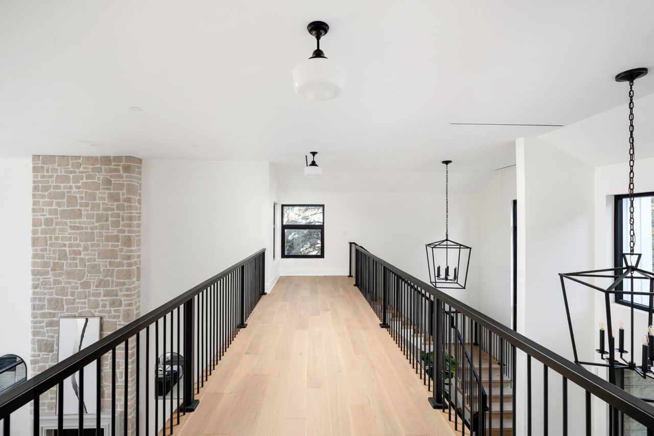 toronto-life-real-estate-south-oakville-custom-house-harvey-kalles-13 $7 million for an Oakville mansion with a balcony fireplace
