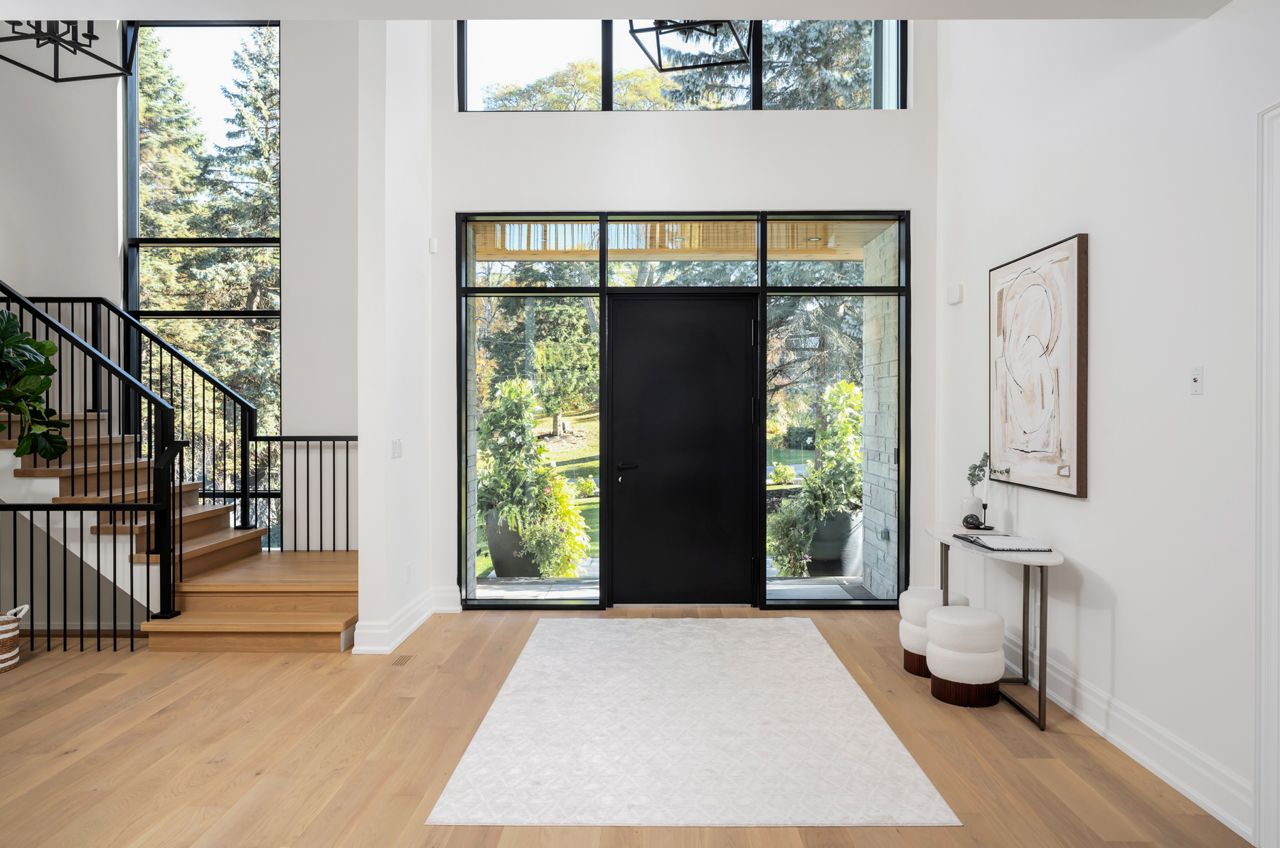 toronto-life-real-estate-south-oakville-custom-house-harvey-kalles-3 $7 million for an Oakville mansion with a balcony fireplace