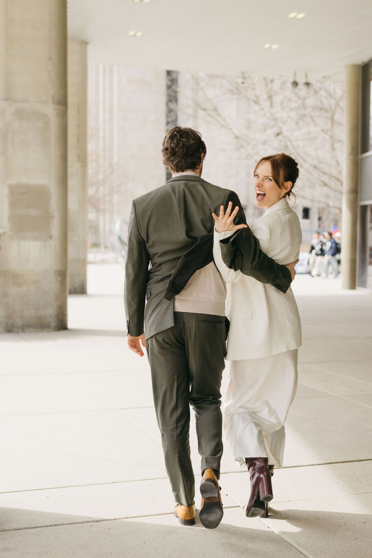 Inside The Sorry Girls co-founder Kelsey MacDermaid's semi-secret city hall wedding with a backyard bash reveal