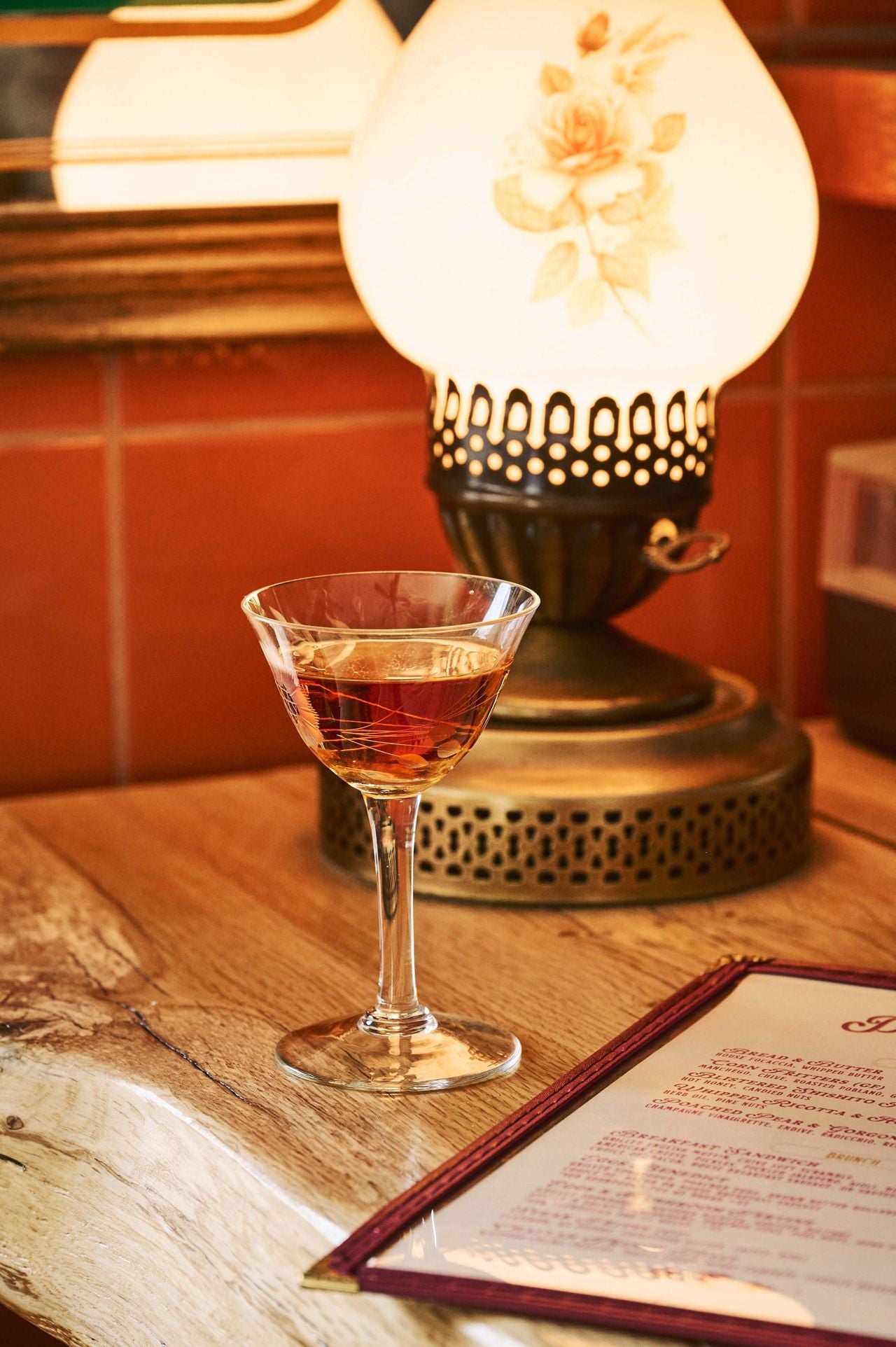 Served neat, the Blackbird is a digestif that is a balanced blend of equal parts amaro and bourbon