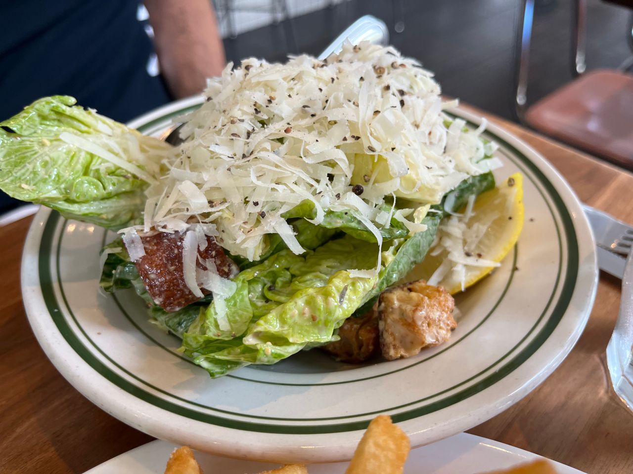 A caesar salad