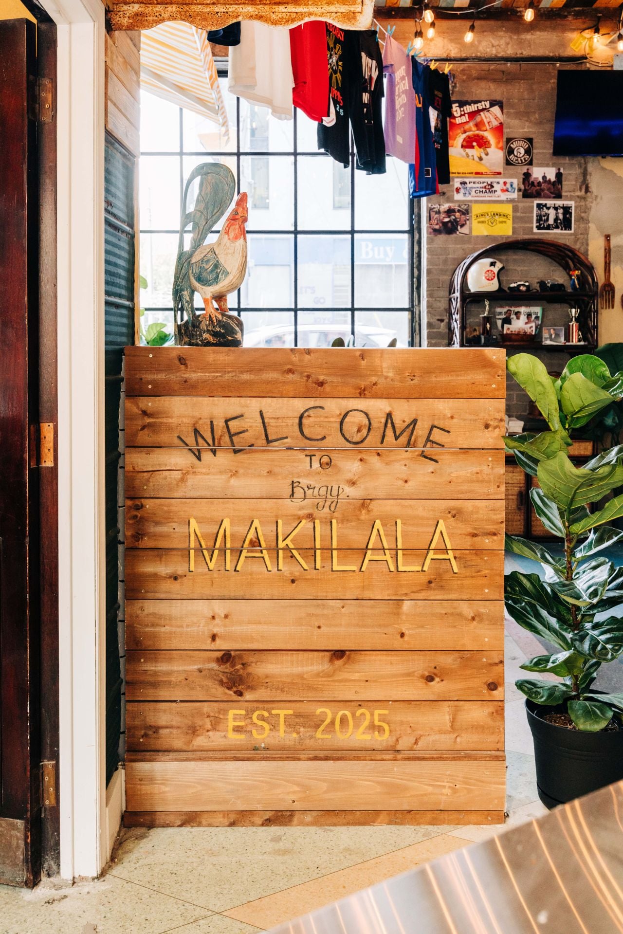 The entrance to Makilala, a Filipino restaurant in Toronto