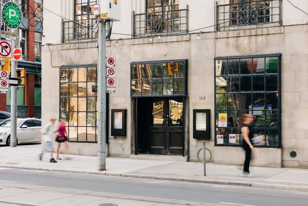 The exterior of Makilala, a Filipino restaurant in Toronto