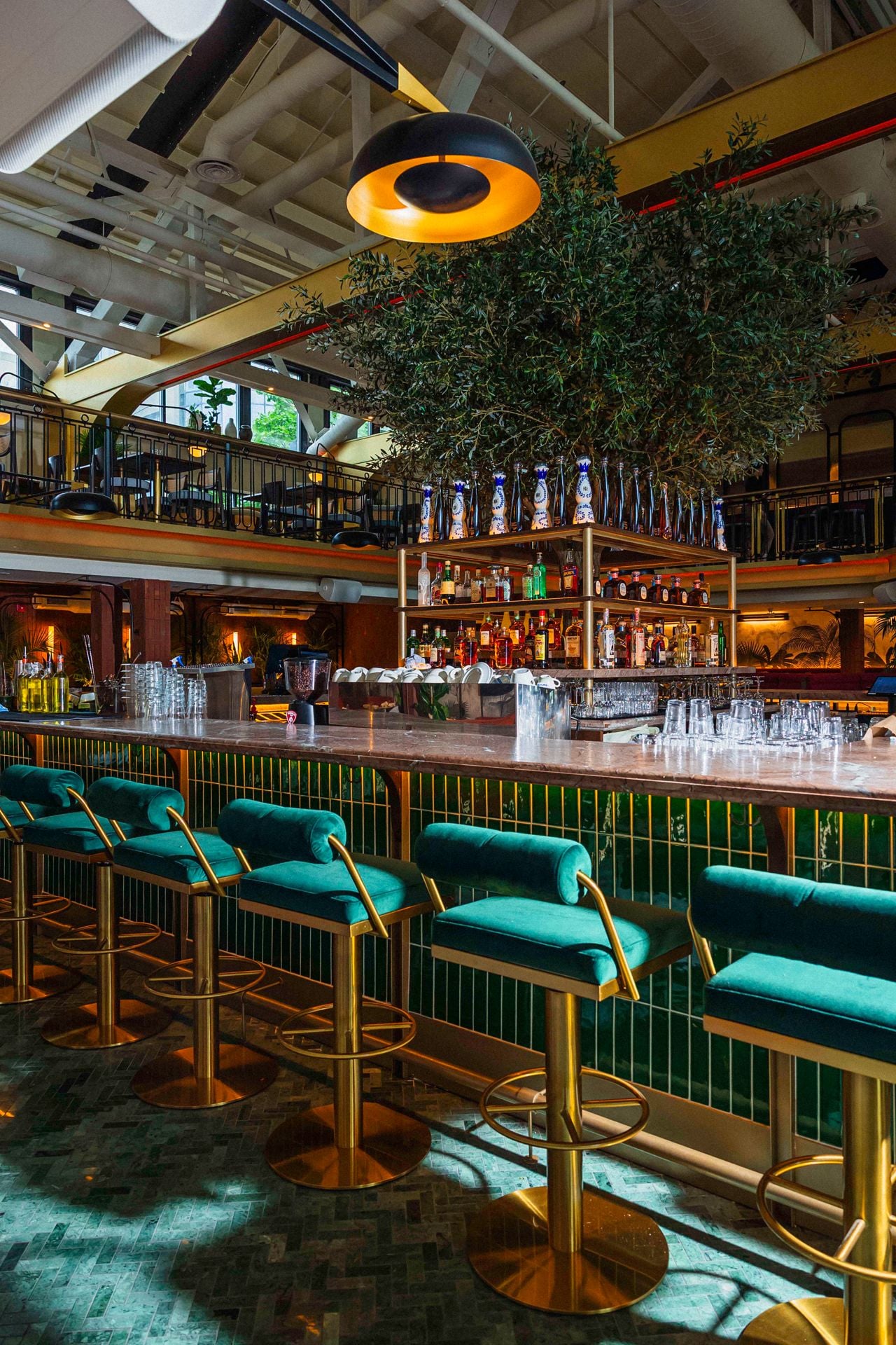 Just one of the bars at Queens Harbour