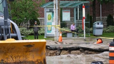 Sinkholes are trying to swallow Toronto