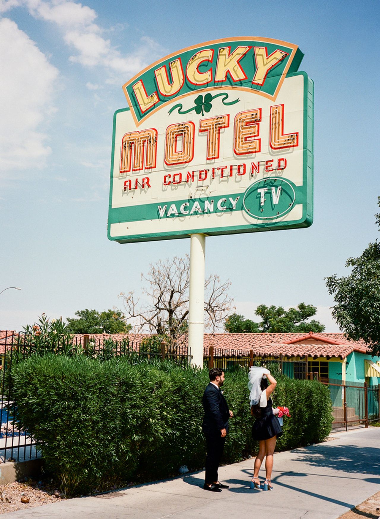 Inside an ultra-kitsch Vegas elopement