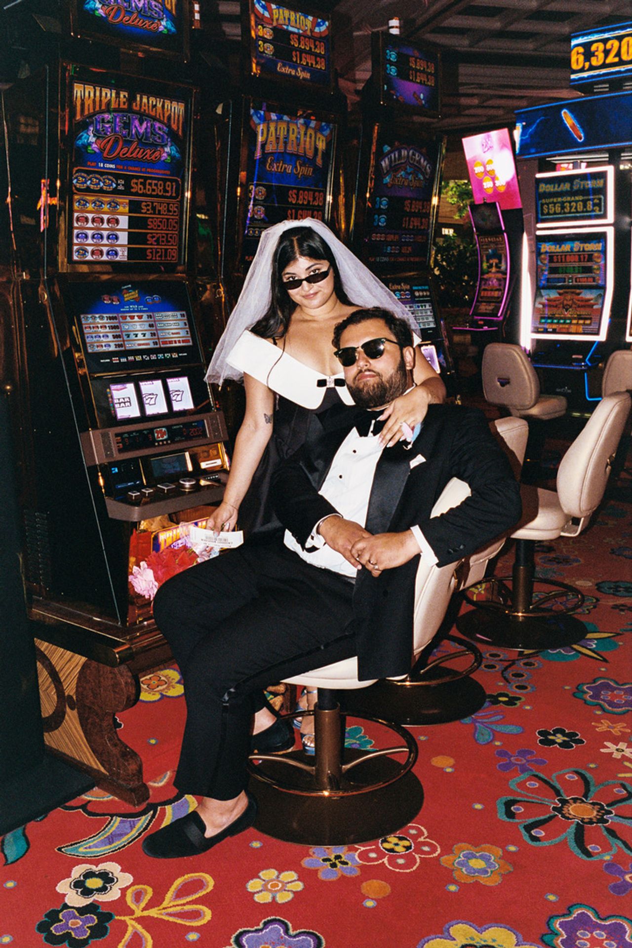 Inside an ultra-kitsch Vegas elopement