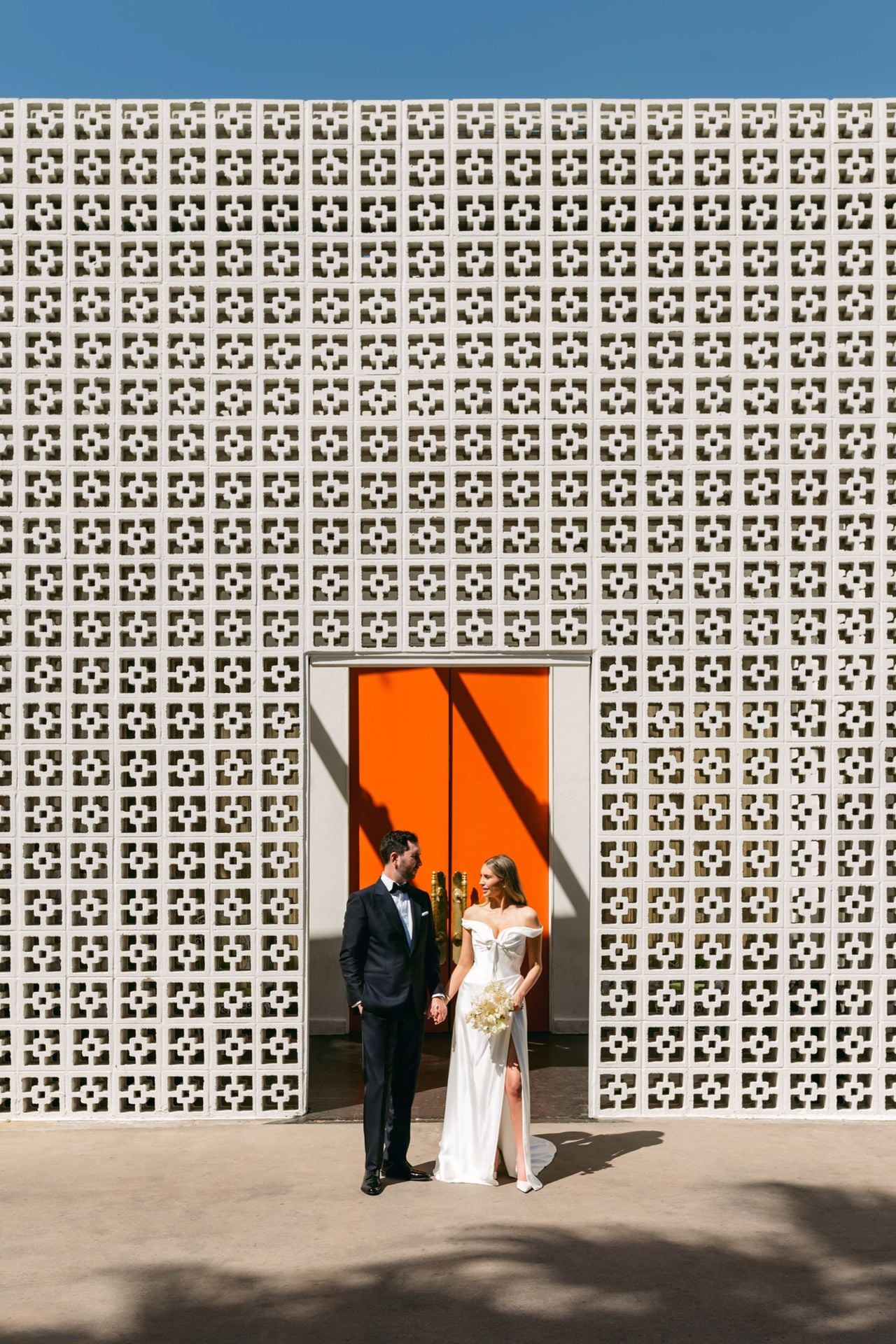 Real Weddings: Inside a colourful Palm Springs celebration