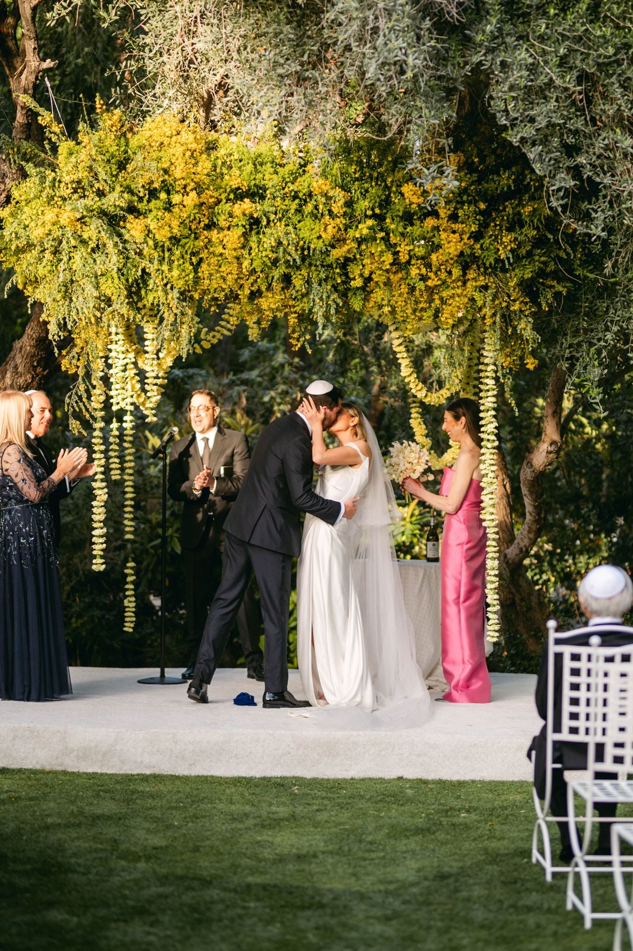 Real Weddings: Inside a colourful Palm Springs celebration